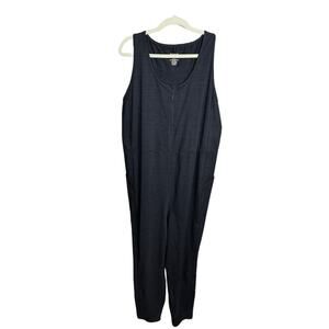 Torrid Active 3 Black Jumpsuit with Pockets EUC size 3